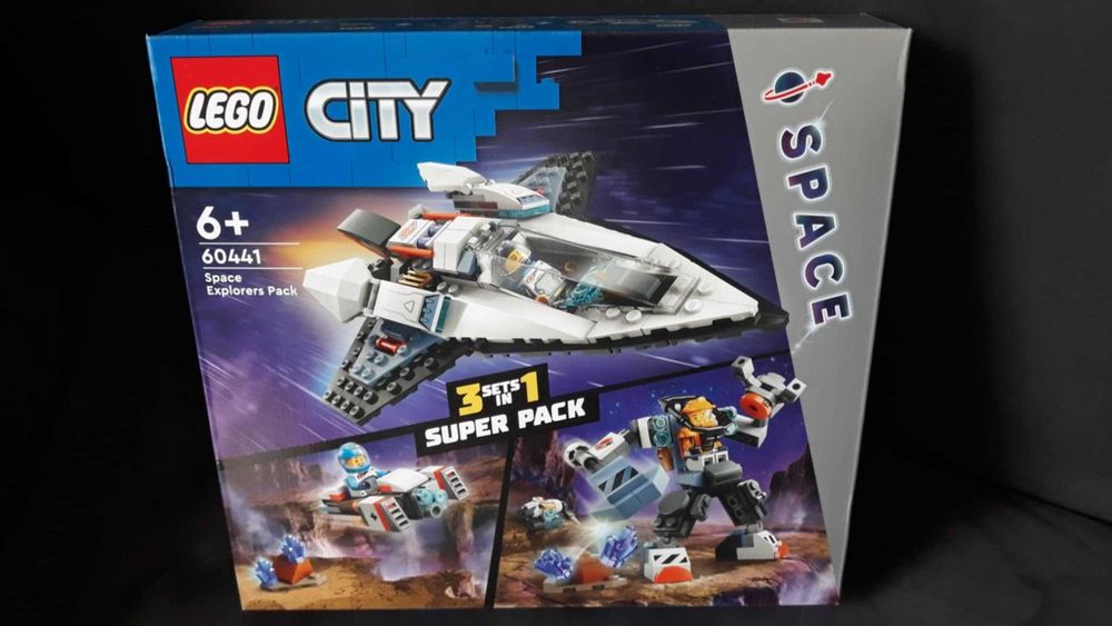 LEGO CITY 60441  ZESTAW - Zestaw z badaczami kosmosu