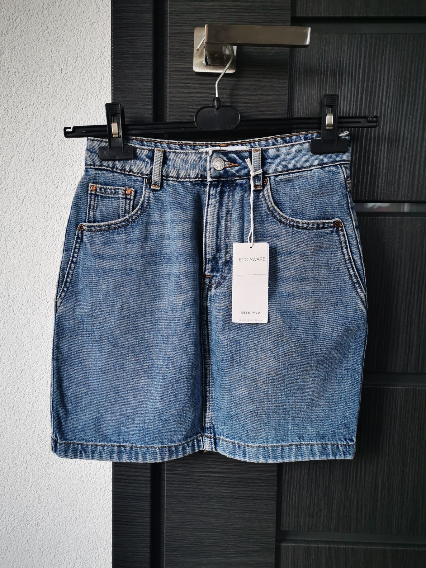 Nowa spódniczka Reserved 34 XS spódnica jeans dżins