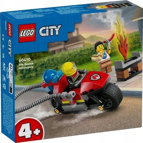 Lego City 60410 Strażacki Motocykl Ratunkowy, Lego