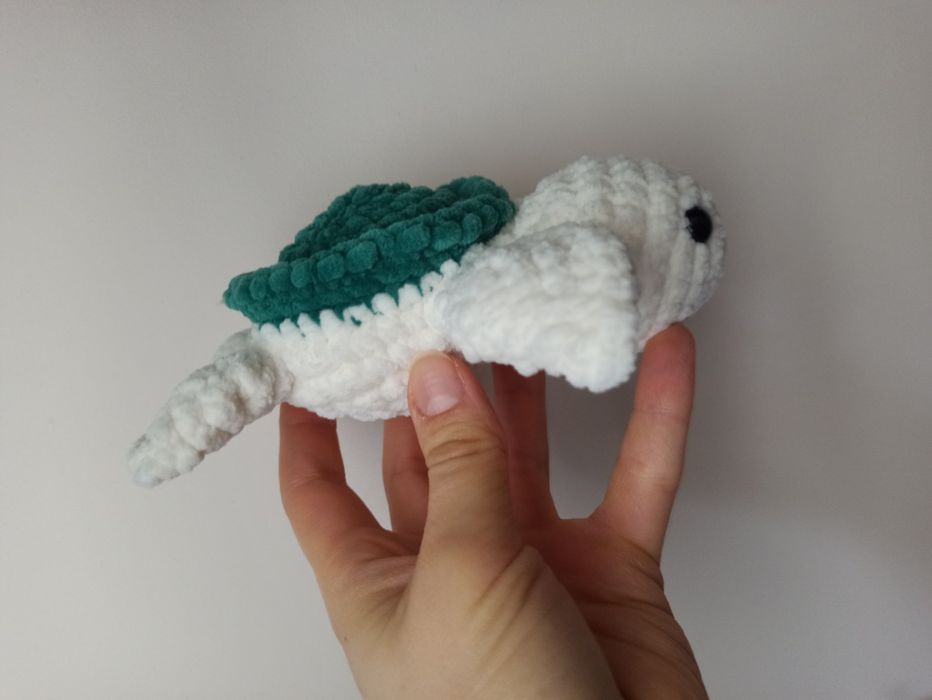 Żółwik na szydełku