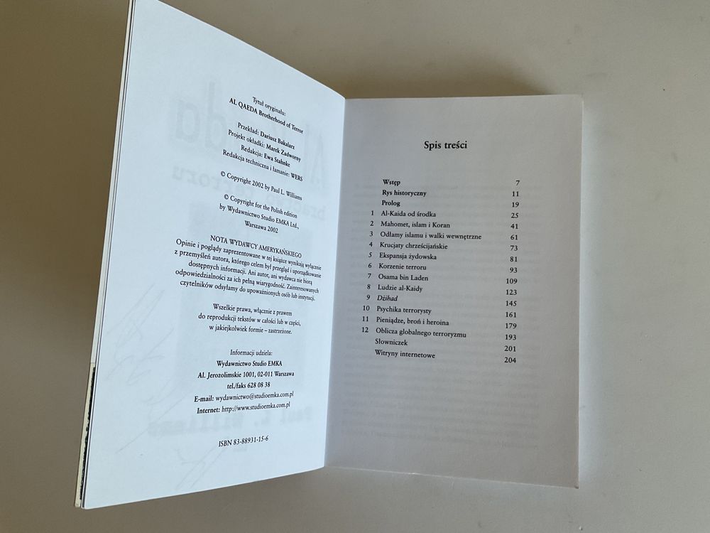 Al-Kaida bractwo terroru - P.L.Williams - rok wydania 2002 (15)