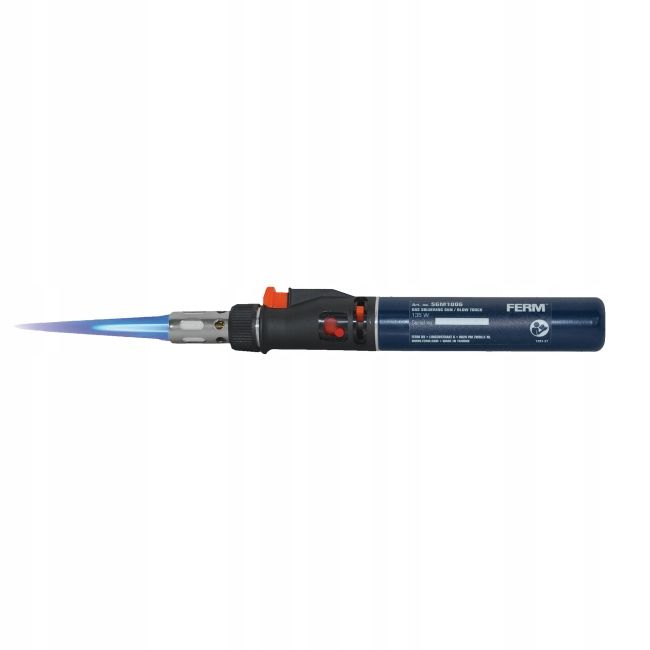 Lutownica Gazowa Ferm Palnik 135w + Zestaw
