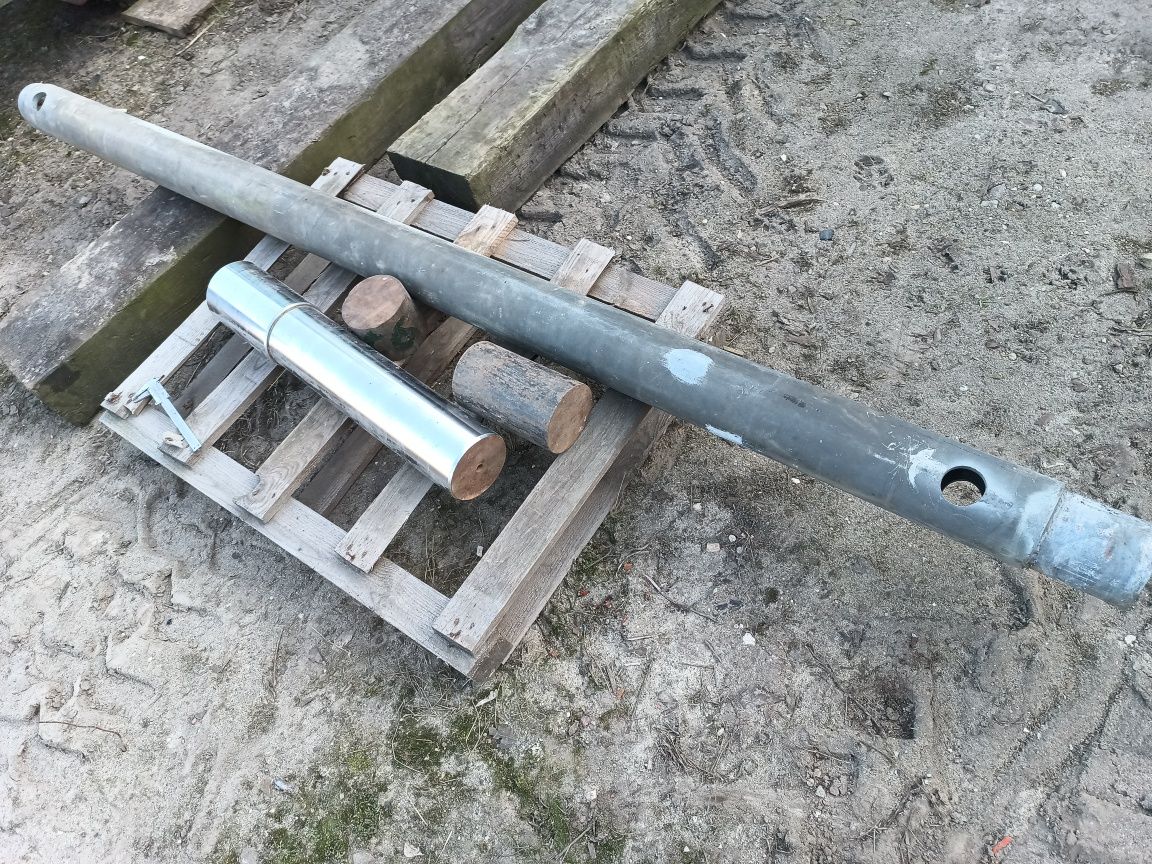 Rura grubościenna 122mm ścianka 15 kul wywrotu przyczep wałek NC6 120m