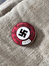 Niemiecki Znaczek Partii NSDAP Odznaka
