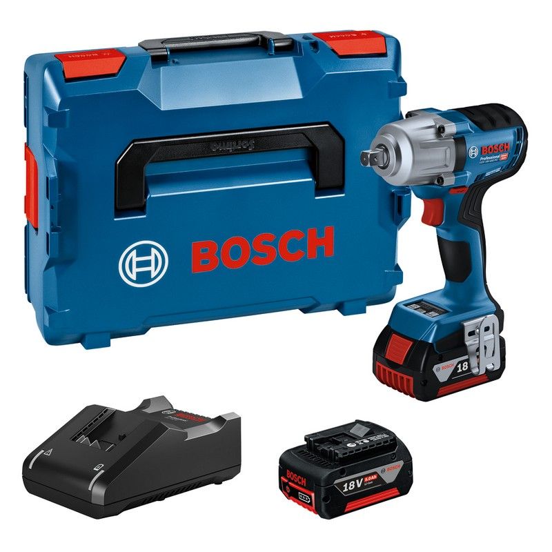 Akumulatorowy klucz udarowy młot Bosch GDS 18V-40PC (3 lata gwarancji)