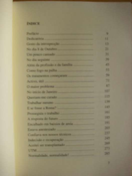 O Desafio da Normalidade (impressões do fim da vida)