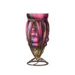 Vaso vidro Art Deco Charles Schneider | século XX
