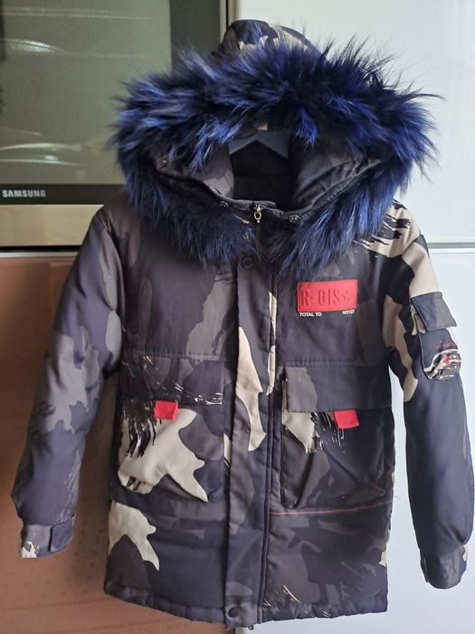 Зимова куртка на хлопчика 134-140р.