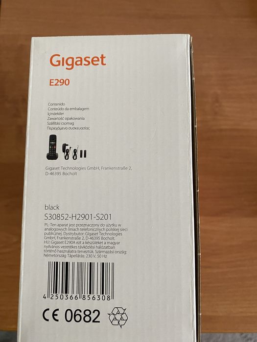 Telefon stacjonarny nowy z gwarancja