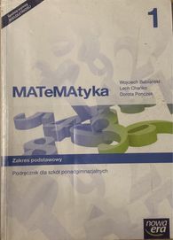 MATeMAtyka 1; podrecznik do matematyki