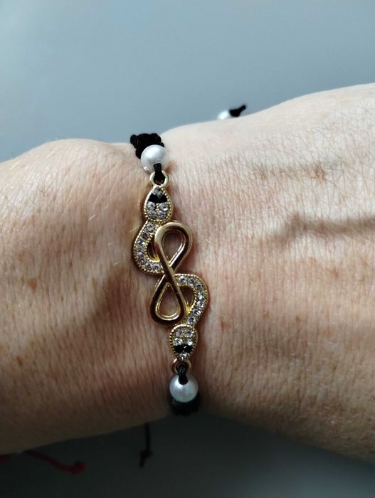 Bransoletka wąż nieskończoność