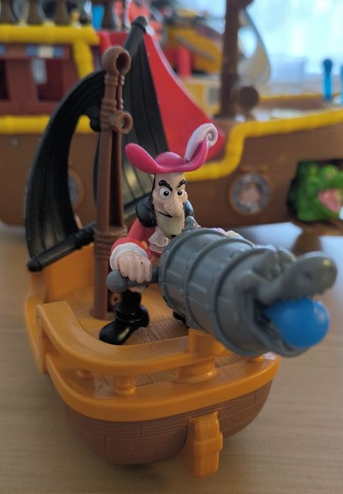 Statek Łajbek Jake Hak z Nibylandii