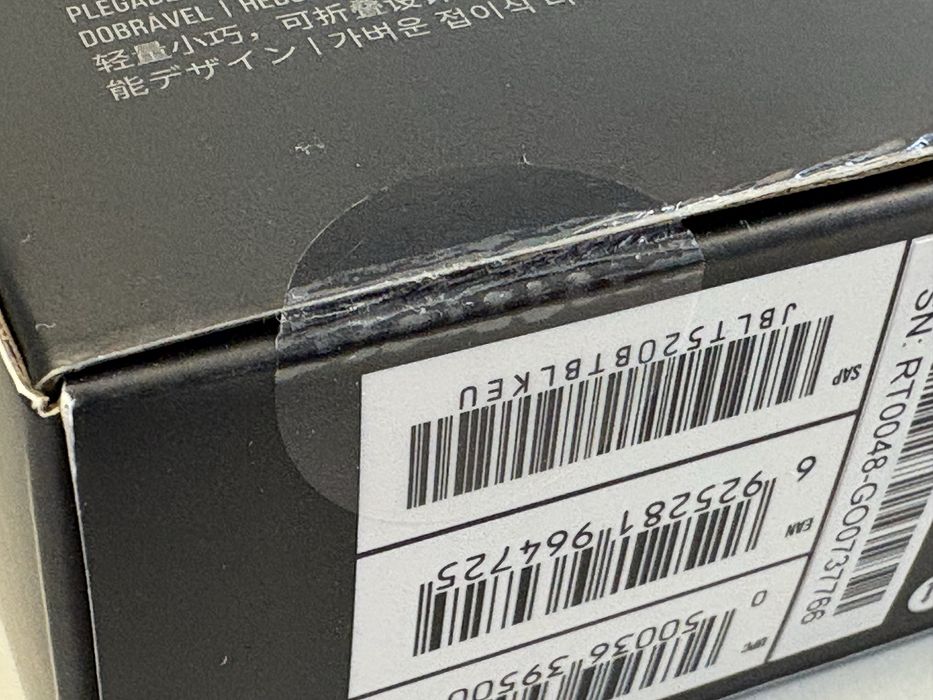 Auscultadores JBL by Harman Tune 520 Bt - cor preta selado em caixa