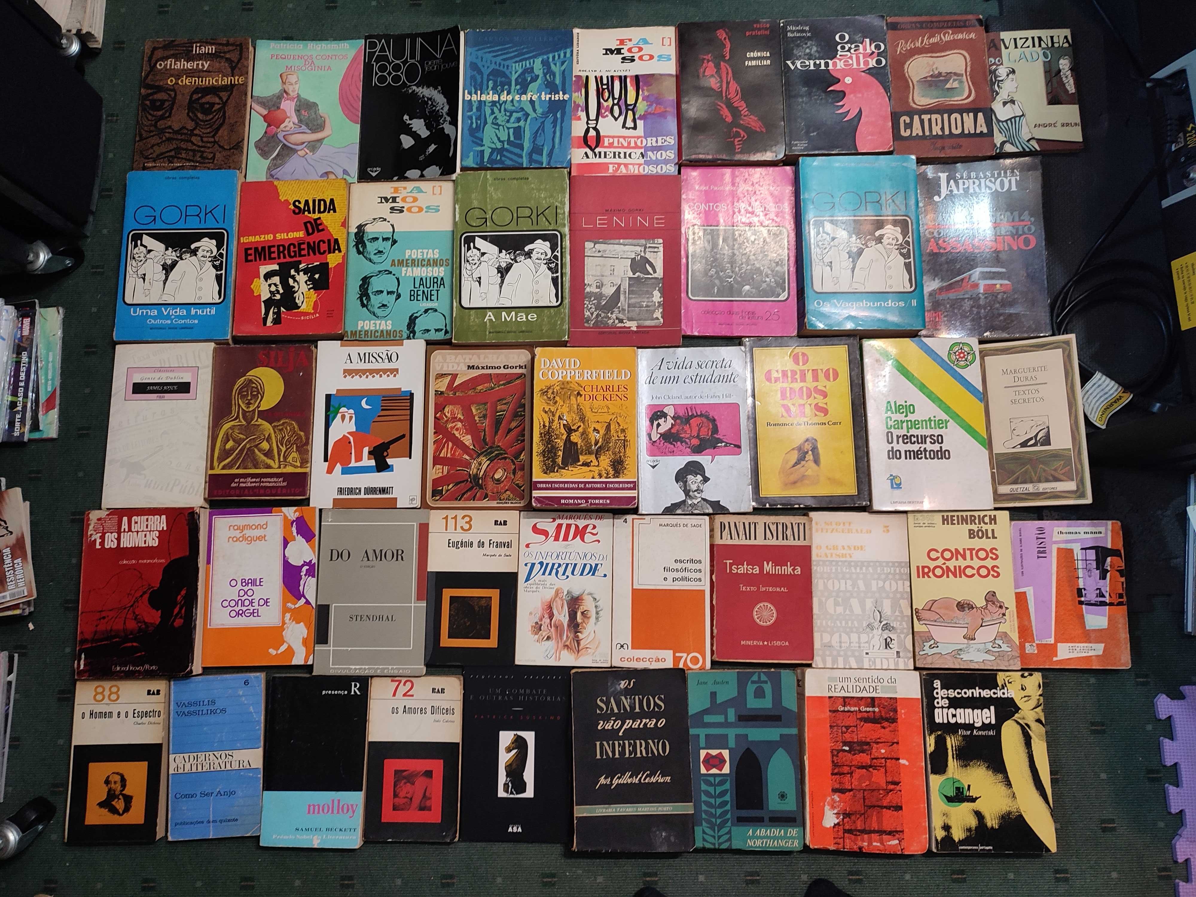 Literatura Autores Estrangeiros - cada 2 €