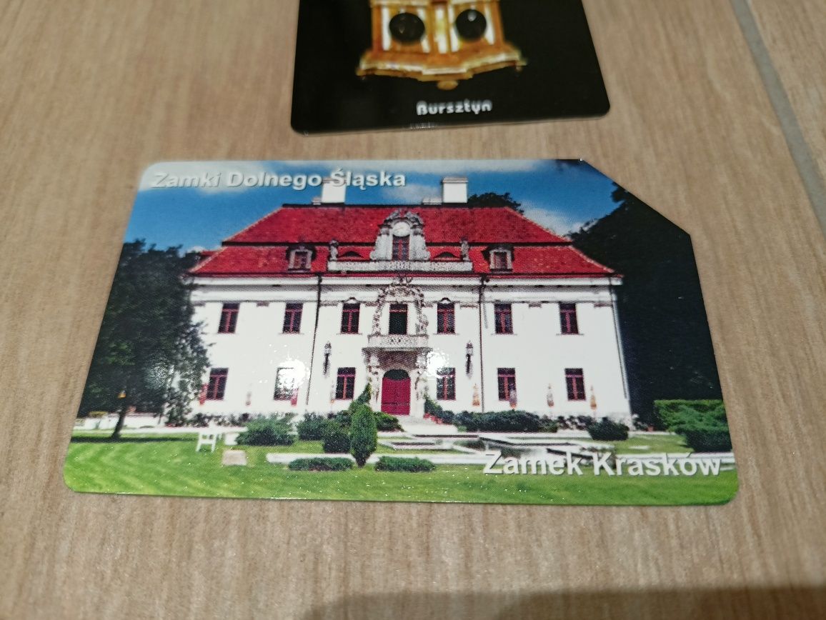2 karty telefoniczne, magnetyczne TP,  Telekomunikacja Polska