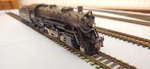 Lokomotywa parowóz LightMikado 2-8-2 PRR sound DCC H0 Broadway Limited