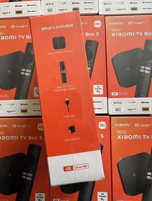 SmartTV Xiaomi Mi Box S 2nd Gen 4K 2023 Смарт ТВ Приставка