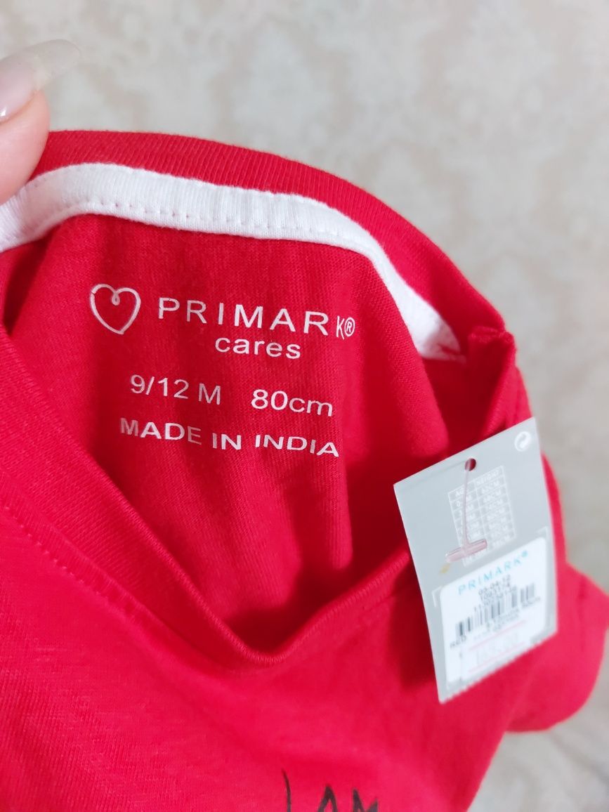 Червона футболка PRIMARK
