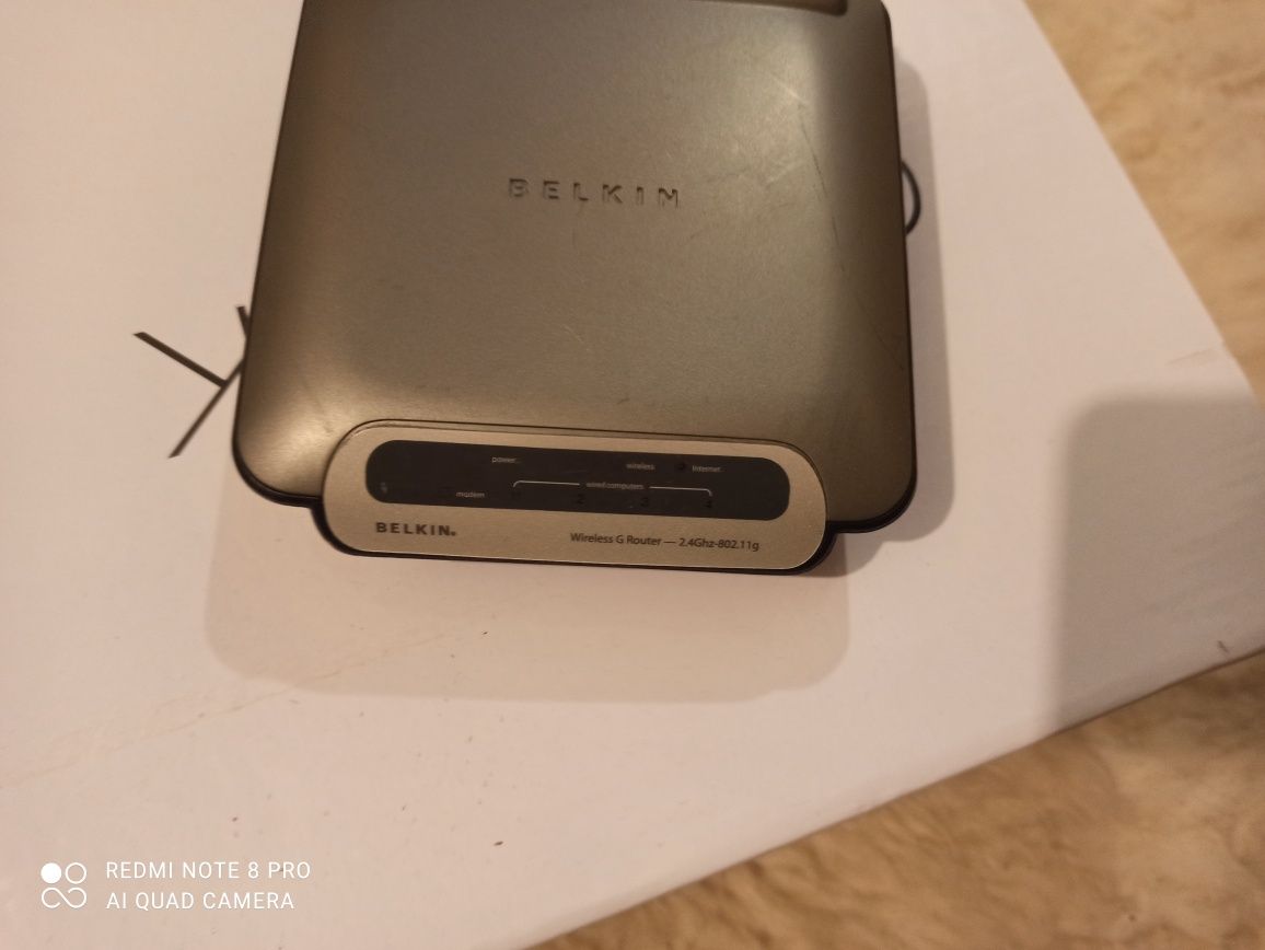 Router belkin szary