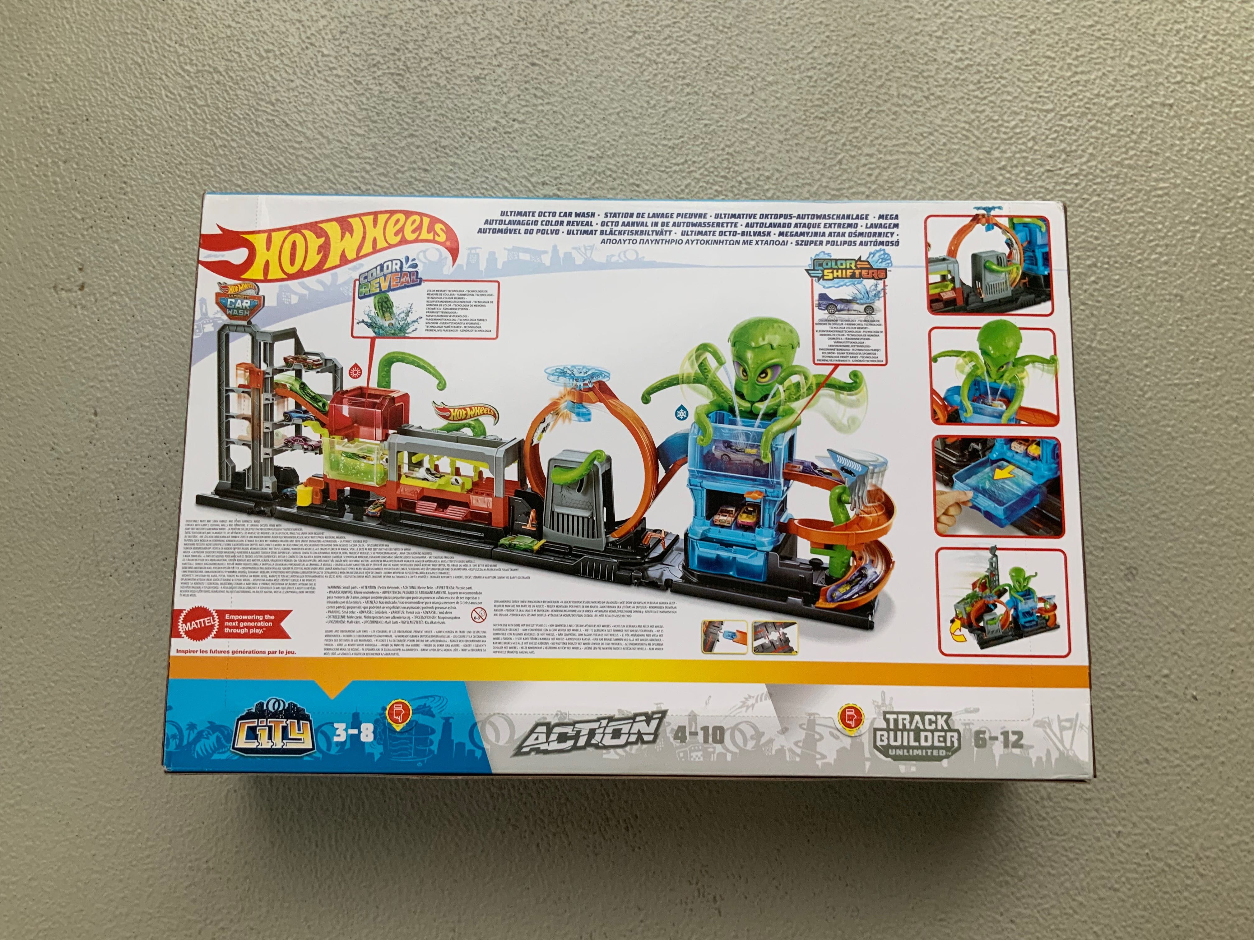 Hot Wheels City megamyjnia atak ośmiornicy ośmiornica