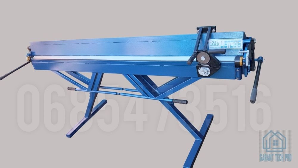 Продам листогибочний станок+роликовий відрізний ніж