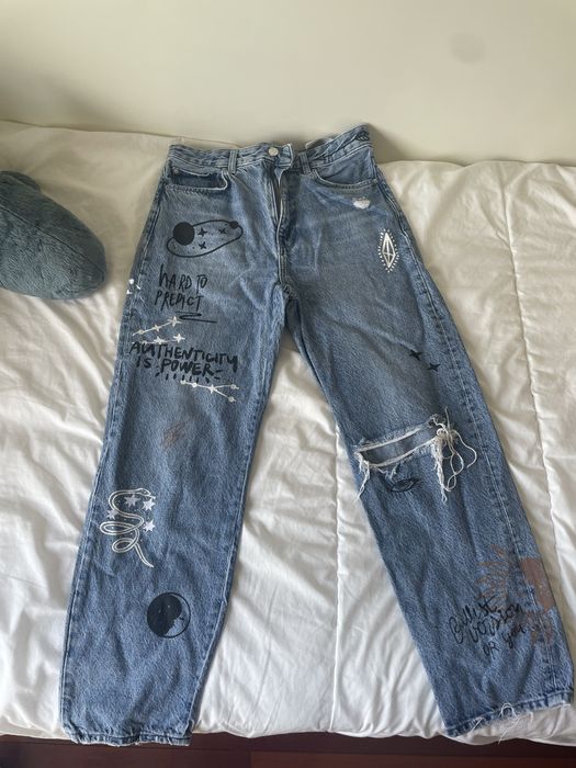 Calças de ganga bershka 38