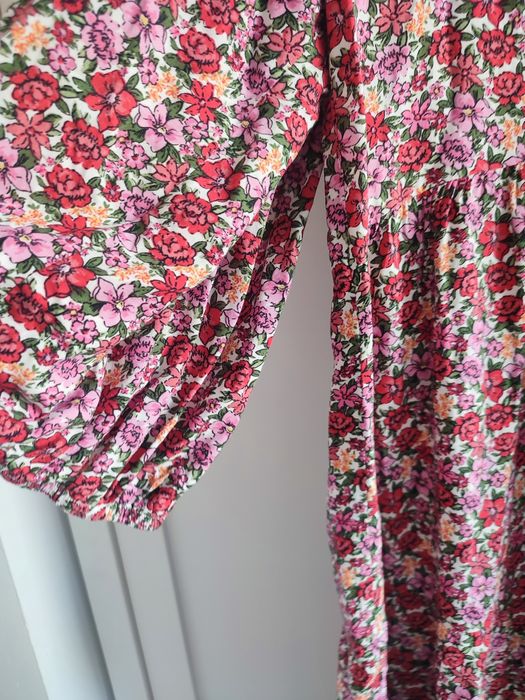 Sukienka z wiskozy plus size