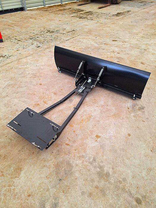 Pług do śniegu do quada spych CZARNY 150cm zaczep KLIK płyta PRODUCENT