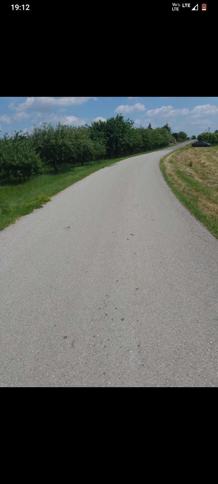 Sprzedam działkę 3780m szerokość 80m 350m od trasy S7 blisko Grójca