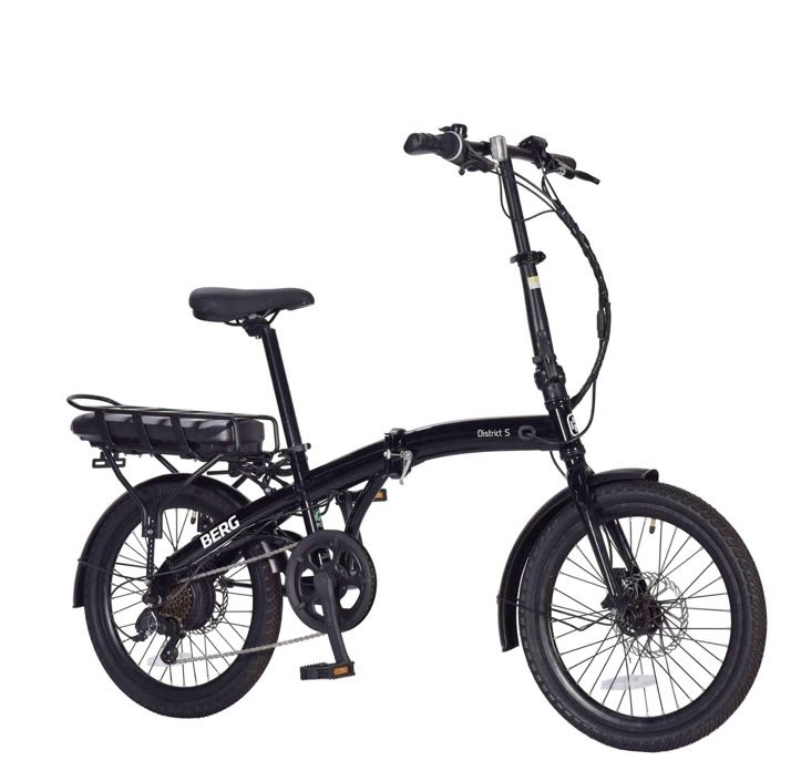 Nova - Bicicleta Elétrica Dobrável Berg Roda 20''