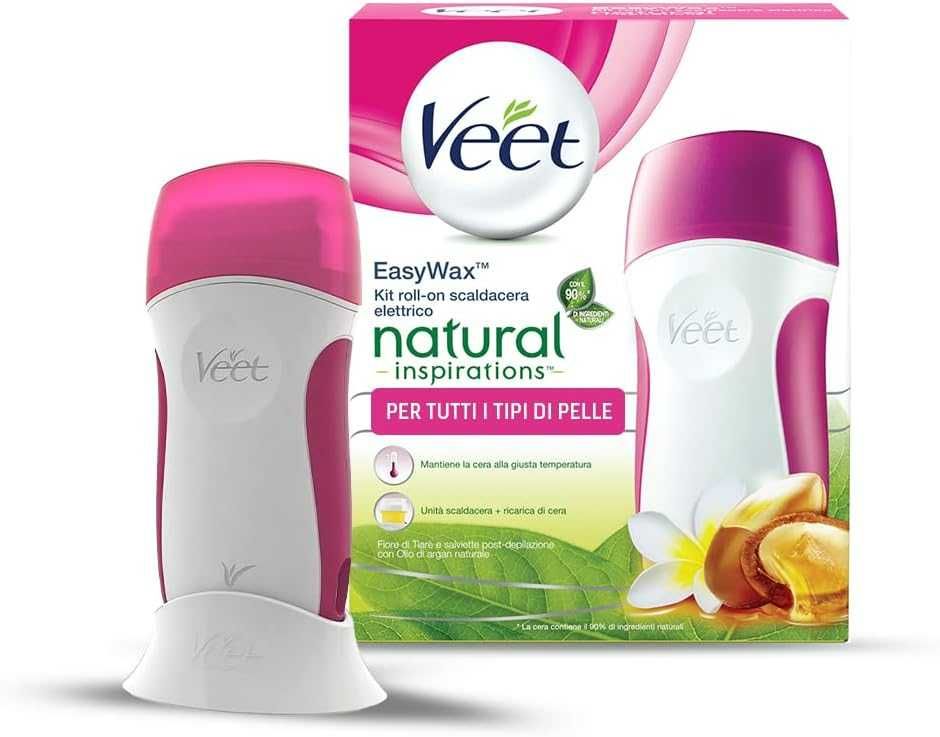 Veet EasyWax elektryczny podgrzewacz wosku  + wkład zestaw