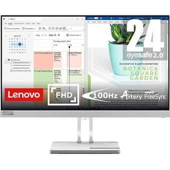 Monitor Lenovo 24" FHD LE24E-40 NOVO