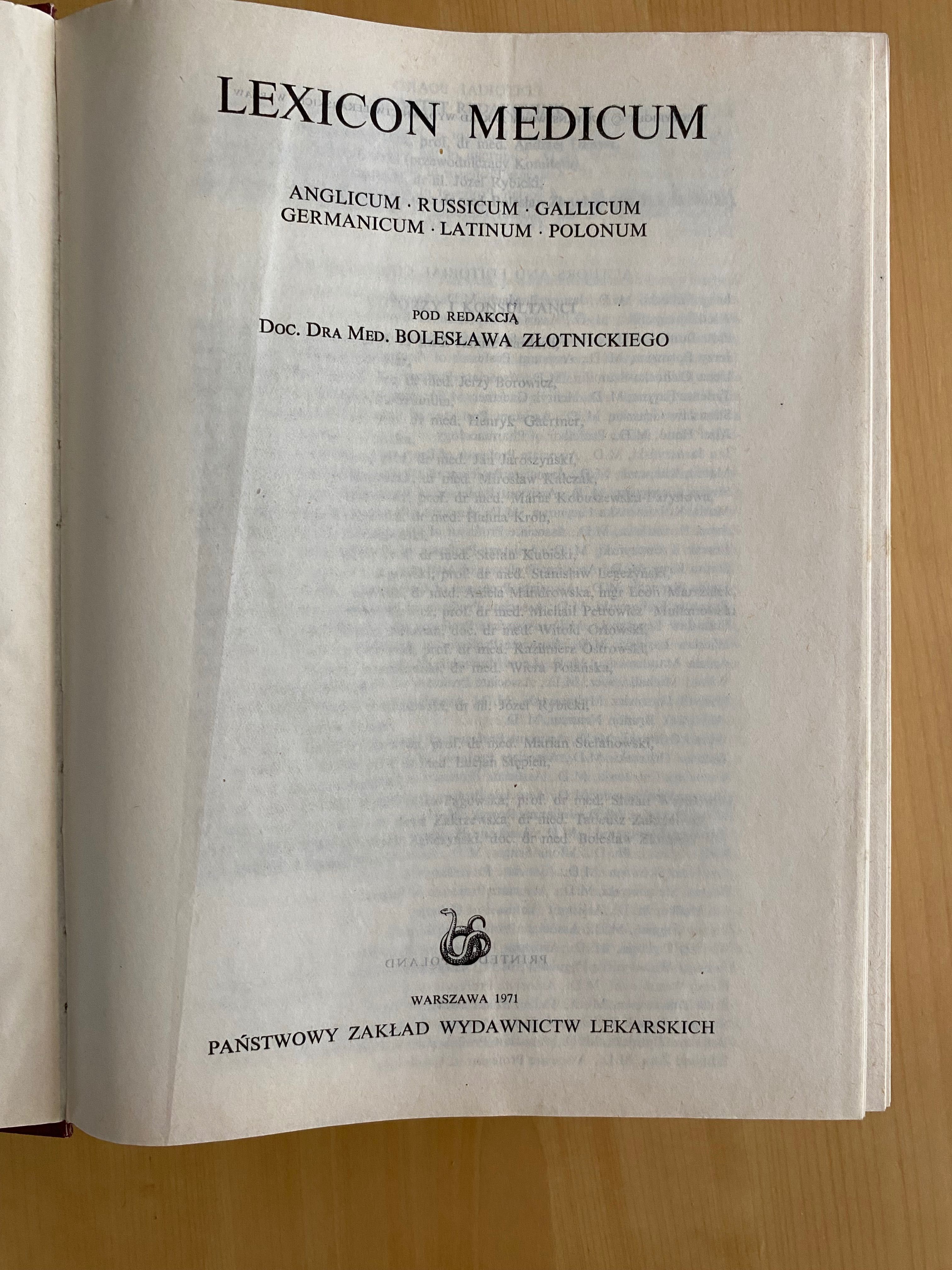 Lexicon Medicum PZWL