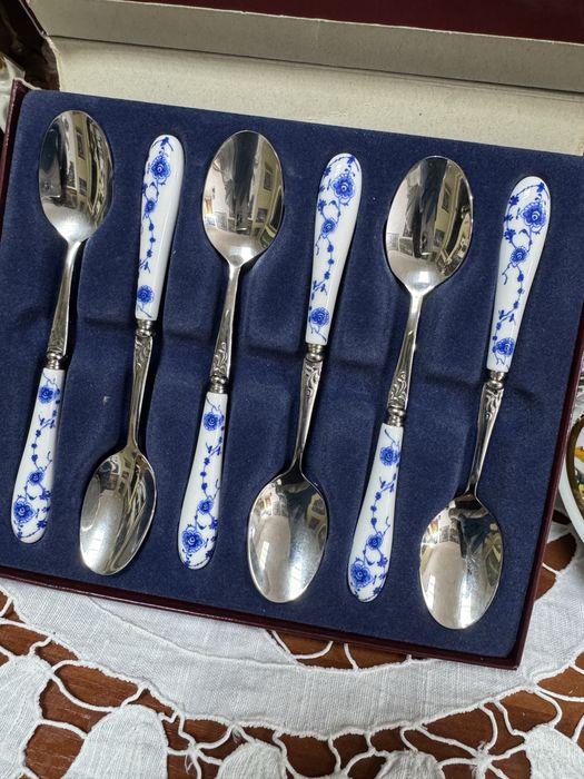 Кавові ложки , набір ,  сталь 18/10