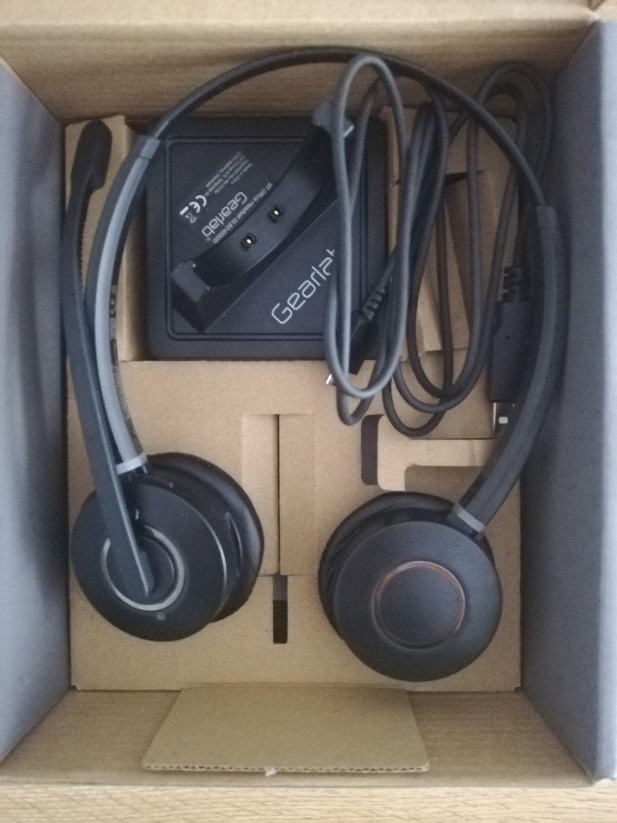 Słuchawki z mikrofonem bluetooth Gearlab G4550