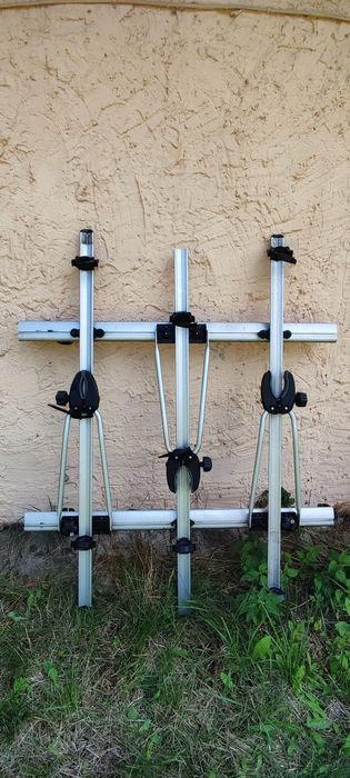 3x Bagażnik rowerowy na dach uchwyt Homar 3 Alu