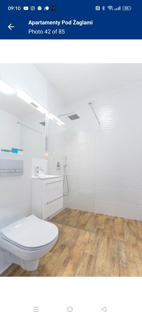 Apartament 4 osobowy w Dziwnówku nad morzem.