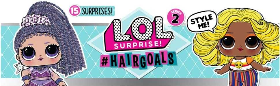 Кукла ЛОЛ с волосами модный стиль 2 серия L.O.L. Surprise Hairgoals