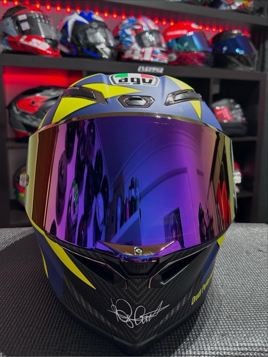 Capacete AGV – Edição Especial soleluna| Novo! (Repli.ca)