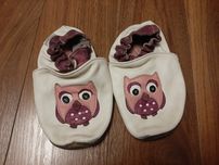 Papcie Babice skórzane r. 26/27 sowa soft sole