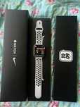Apple watch 7 Nike celullar 45 mm srebrny