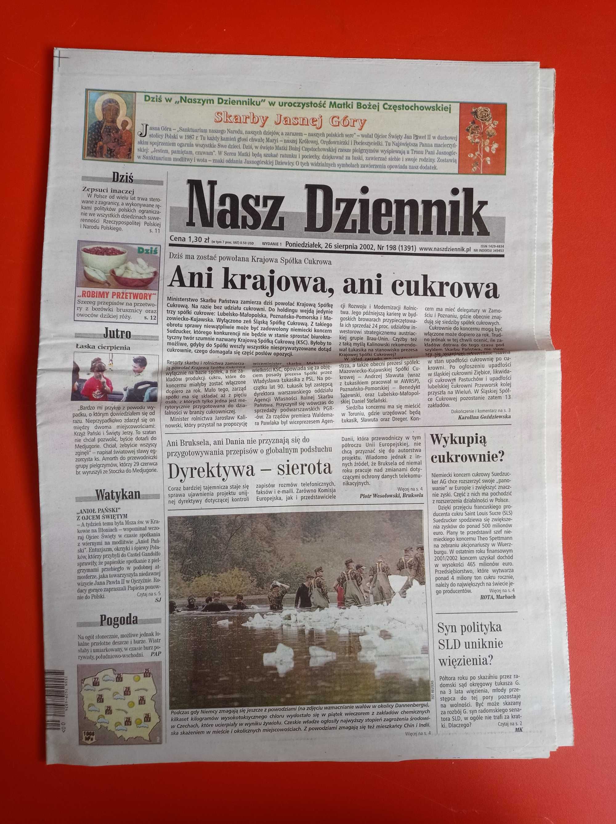 Nasz Dziennik, nr 198/2002, 26 sierpnia 2002