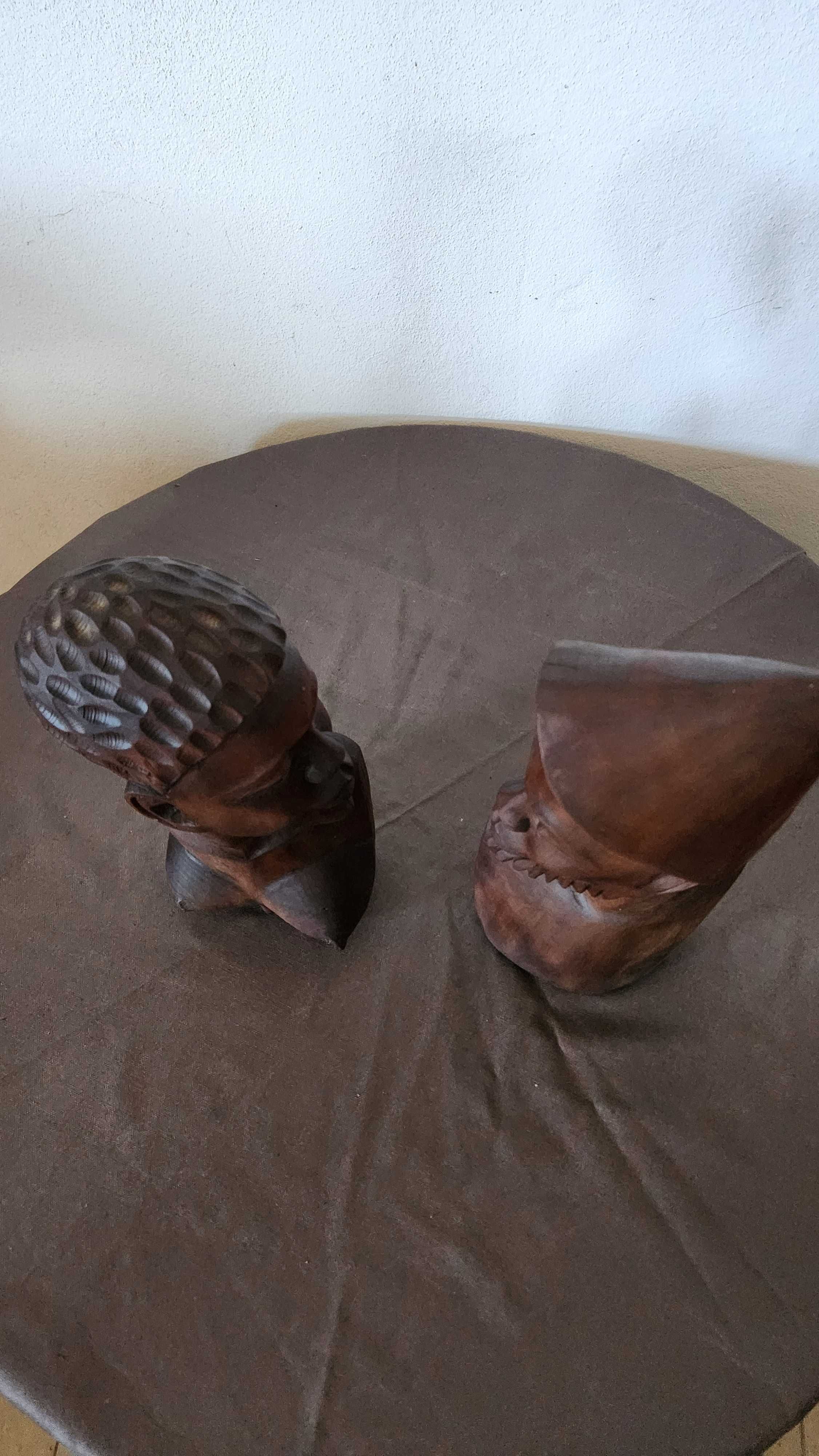Arte africana - Estatueta em Pau Preto - Casal
