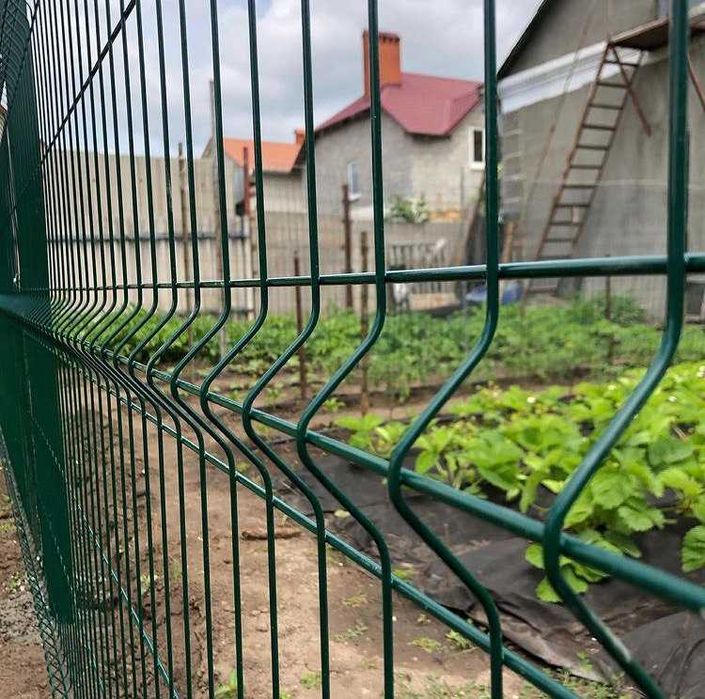 Секционный 3д забор, ограждение из 3д сетки