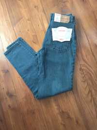 Spodnie jeans damskie,wysoki stan rozmiar XS,S NOWE