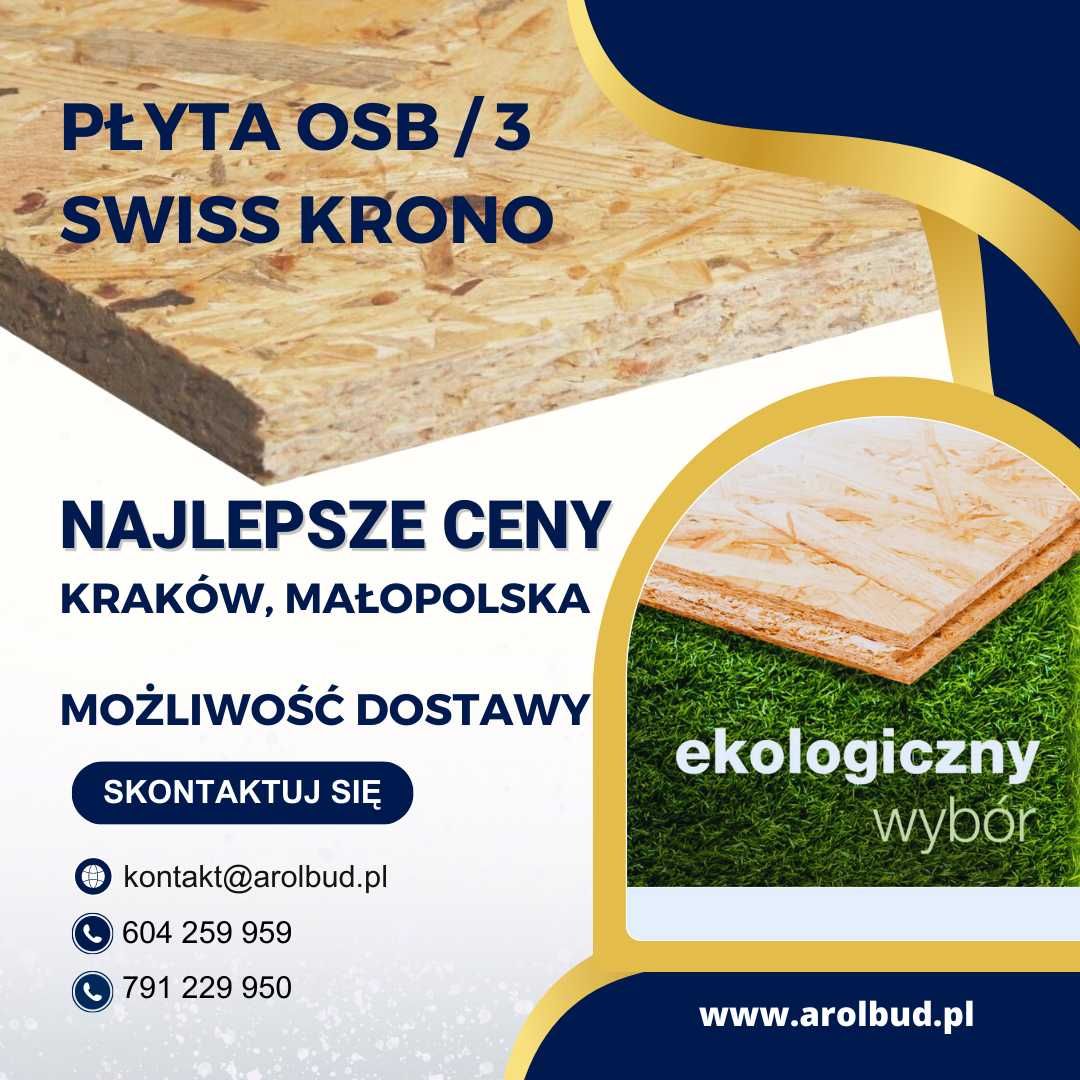Płyta OSB 3 Swiss Krono gr. 10mm