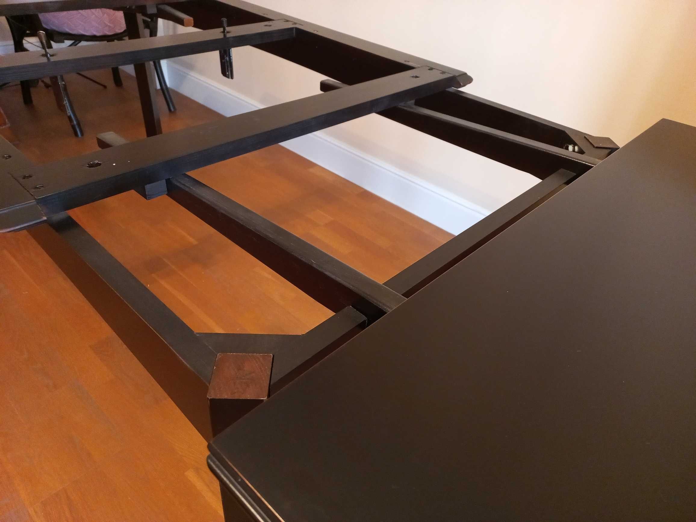 Stół L'Artigiana 90x180/240 elegancki włoski drewniany super stan