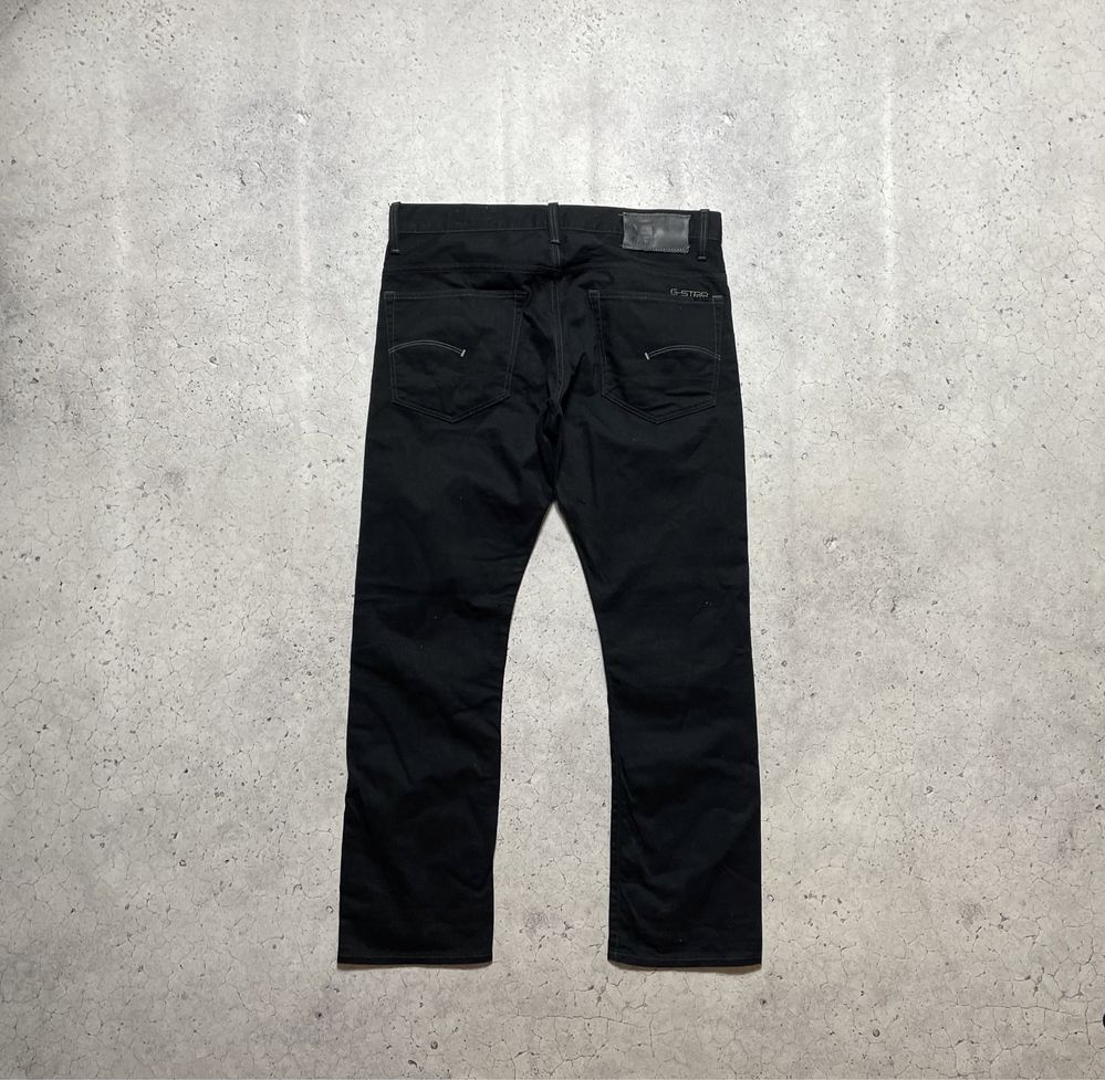 Мужские Черные Джинсы G Star Raw Оригинал Идеал M-L 36x30
