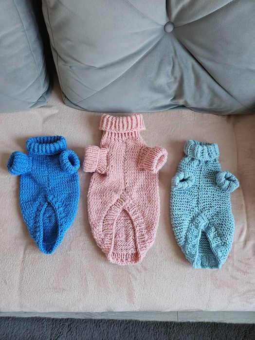 Sweterek ubranko ciepłe dla psa kota na zimę jesień jesienne zimowe