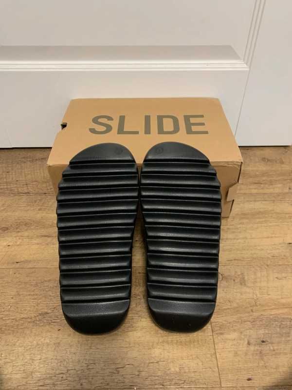 Adidas Yeezy Slide_Black Oryglnał Nowe Klapki 42